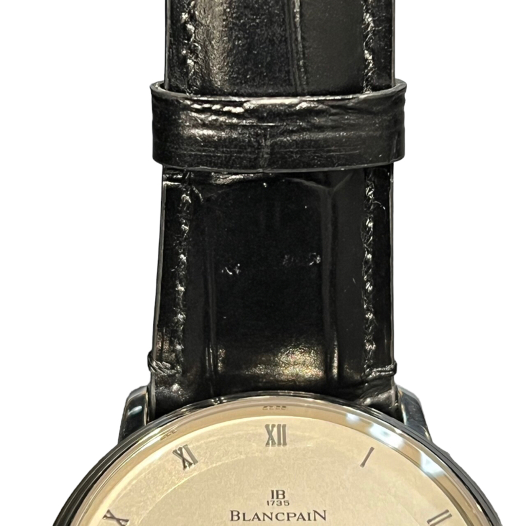 ブランパン BLANCPAIN ヴィルレ 4063-1542-55 K18ホワイトゴールド 自動巻き メンズ 腕時計