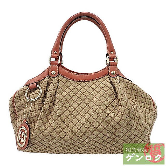 Gucci - 【中古】 グッチ スーキー GGキャンバス トートバッグ 211944