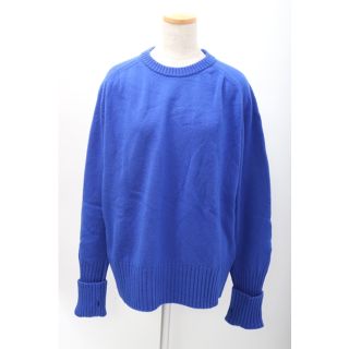 AP STUDIO(アパルトモンL'Appartement) 2019AW SUPERGEELONG ダブルカフスクルーネックプルオーバー ニット【LKNA61010】