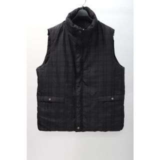 バーバリー(BURBERRY)のBURBERRY LONDONバーバリーロンドン シャドーチェックリバーシブルダウンベスト【MJKA61331】(その他)