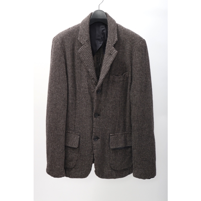 入荷中 DEUX HOMME ウール縮絨 3B 紺 ダークネイビー テーラード 入荷中 DEUX HOMME ウール縮絨 3B 紺 ダークネイビー テーラード