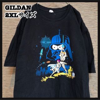 ギルタン(GILDAN)の【ギルダン】半袖Tシャツ　フューチュラマ　スターウォーズ　アニメ　アメコミ44(Tシャツ/カットソー(半袖/袖なし))