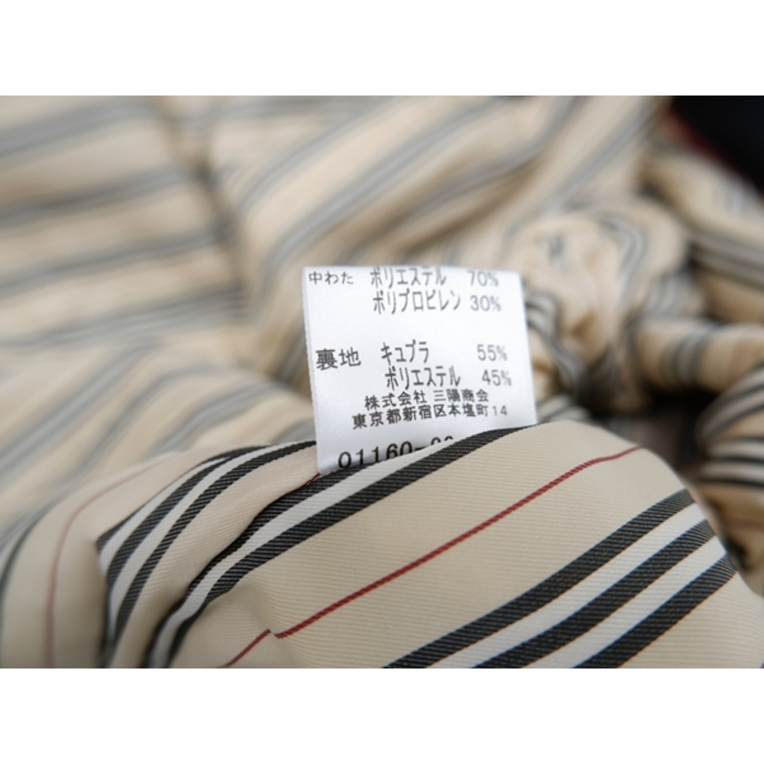 BURBERRY(バーバリー)のBURBERRY LONDONバーバリーロンドンイタリア製生地使用 ファー付き中綿入りシングルコート【LCTA61565】 レディースのジャケット/アウター(その他)の商品写真