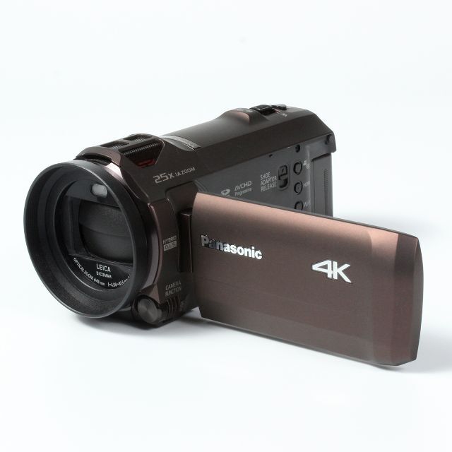 Panasonic(パナソニック)のPanasonicビデオカメラ デジタル 4K HC-VX992M T ブラウン スマホ/家電/カメラのカメラ(ビデオカメラ)の商品写真