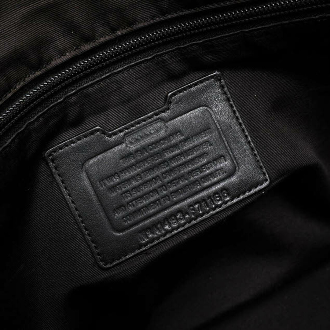 コーチ/COACH バッグ ブリーフケース ビジネスバッグ 鞄 ビジネス メンズ 男性 男性用PVC レザー 革 ブラック 黒 F71168 HERITAGE SIGNATURE SLIM ZIP TOP BRIEF シグネチャー柄 2WAY ショルダーバッグ