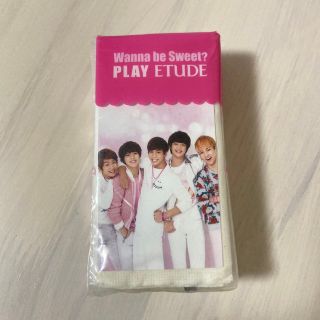 エチュードハウス(ETUDE HOUSE)のSHINee エチュードハウス　ETUDE HOUSE ポケットティッシュ(アイドルグッズ)