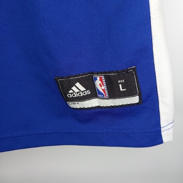 adidas(アディダス)のアディダス　NBA　シャツ　ノースリーブ　タンクトップ　ゲームシャツ　刺繍 メンズのトップス(Tシャツ/カットソー(半袖/袖なし))の商品写真