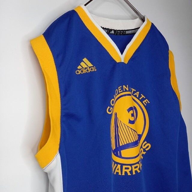 adidas(アディダス)のアディダス　NBA　シャツ　ノースリーブ　タンクトップ　ゲームシャツ　刺繍 メンズのトップス(Tシャツ/カットソー(半袖/袖なし))の商品写真