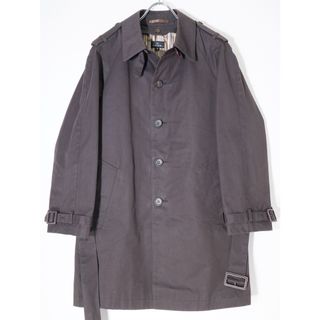 ポールスミス(Paul Smith)のPS PAUL SMITHポールスミス マルチストライプ柄ウールライナー付きシングルトレンチコート【MCTA65792】(その他)