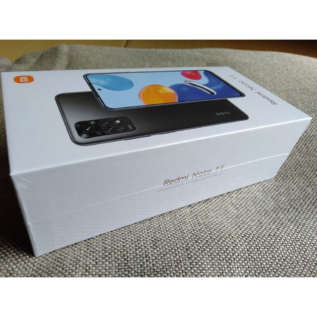 Xiaomi Redmi Note 11グラファイトグレー シュリンク未開封-