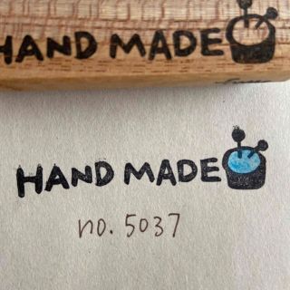 スタンプNo. 5037 handmade ピンクッション(はんこ)