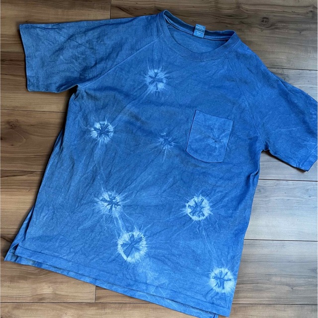 Tシャツ/カットソー(半袖/袖なし)染めTシャツハリ