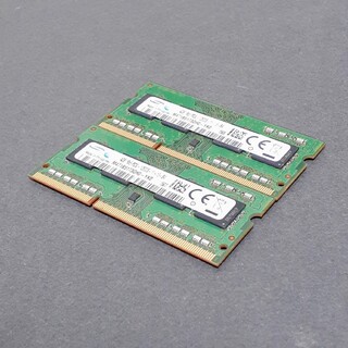 サムスン(SAMSUNG)のSAMSUNG 4GB 1Rx8 PC3L-12800S メモリ2枚組みセット⑥(PCパーツ)