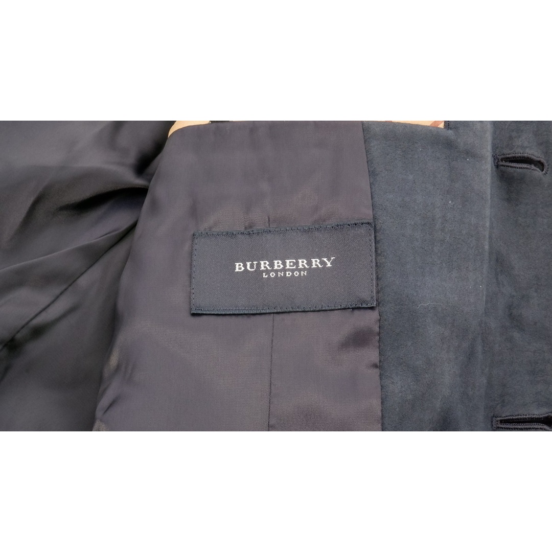 BURBERRY(バーバリー)のBURBERRY LONDONバーバリーロンドン 人工ヌバック調アマレッタ 千鳥柄3Bテーラードジャケット【MJKA66428】 メンズのジャケット/アウター(その他)の商品写真