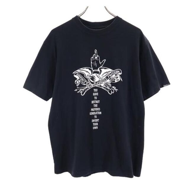 ネイバーフッド メンズノンノ プリント 半袖 Tシャツ ブラック系 NEIGHBORHOOD MENS NONNO メンズ   【230525】 メール便可