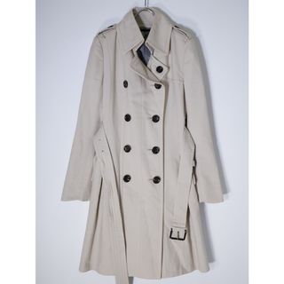 バーバリー(BURBERRY)のBURBERRYバーバリー ファーストライン ウールカシミヤ混バックプリーツトレンチコート【LCTA66747】(その他)