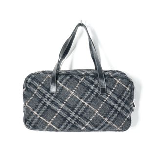 バーバリー(BURBERRY)のBURBERRY LONDONバーバリーロンドン ウールチェック ミニボストンバッグ【LBGA59327】(その他)