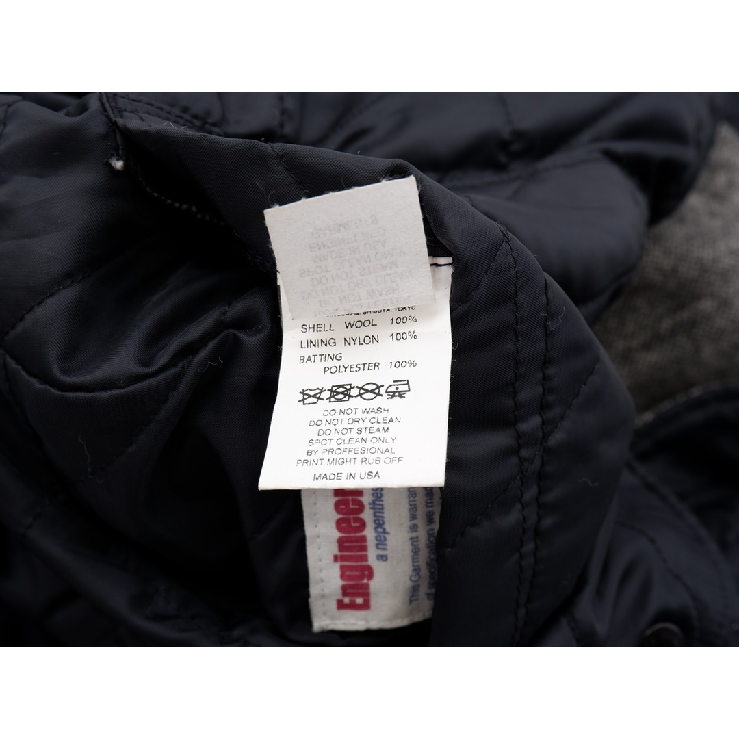 Engineered Garments(エンジニアードガーメンツ)のEngineered Garments エンジニアードガーメンツ Brookline Quilted Jacket - Printed / Fishboneリバーシブルジャケット【MJKA66815】 メンズのジャケット/アウター(その他)の商品写真