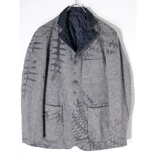 エンジニアードガーメンツ(Engineered Garments)のEngineered Garments エンジニアードガーメンツ Brookline Quilted Jacket - Printed / Fishboneリバーシブルジャケット【MJKA66815】(その他)