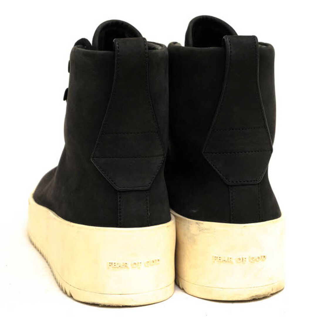 フィアオブゴッド／FEAR OF GOD シューズ スニーカー 靴 ハイカット メンズ 男性 男性用レザー 革 本革 ブラック 黒  FG02S18U-20LN-0099 Hiking High Top Sneakers メンズの靴/シューズ(スニーカー)の商品写真