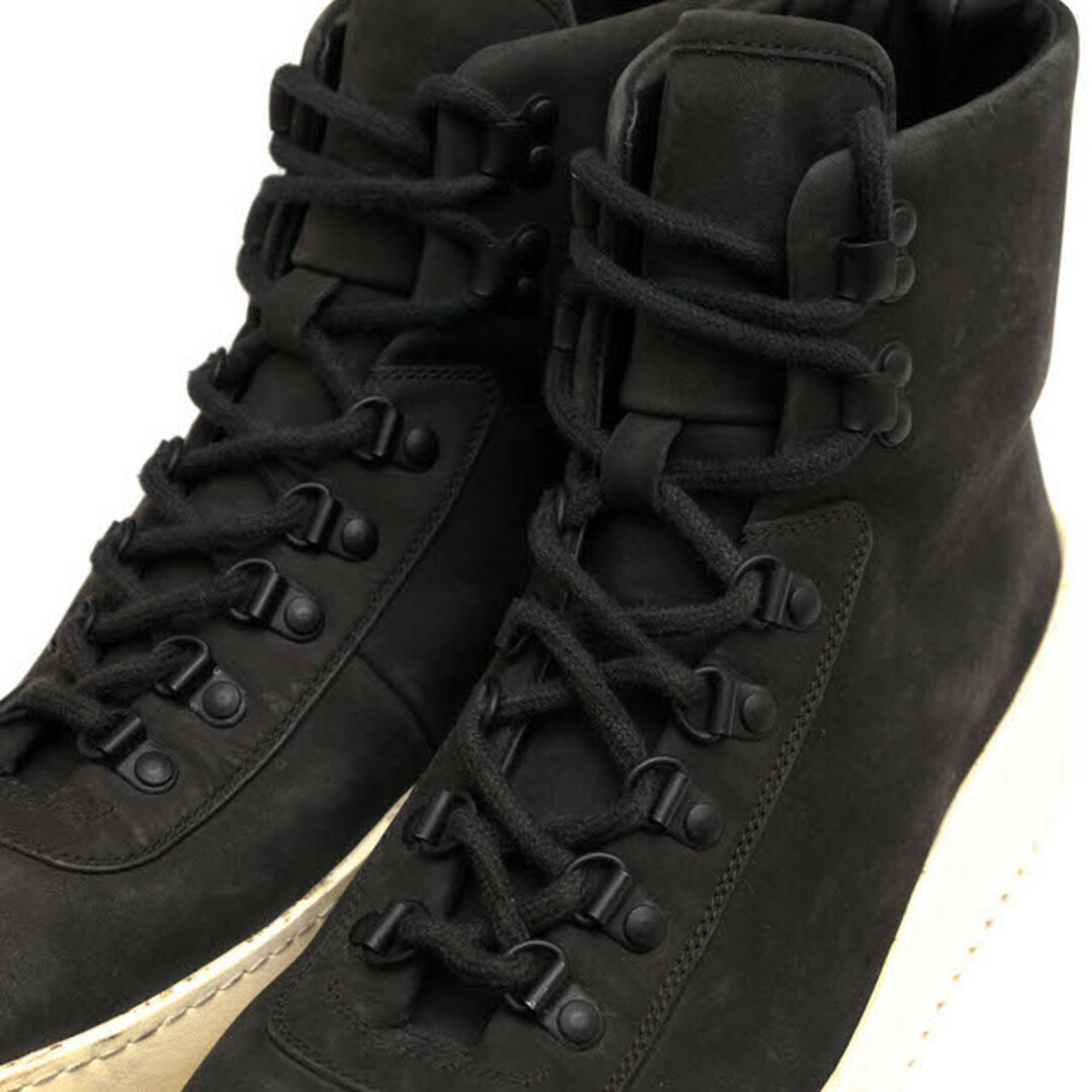 フィアオブゴッド／FEAR OF GOD シューズ スニーカー 靴 ハイカット メンズ 男性 男性用レザー 革 本革 ブラック 黒  FG02S18U-20LN-0099 Hiking High Top Sneakers メンズの靴/シューズ(スニーカー)の商品写真