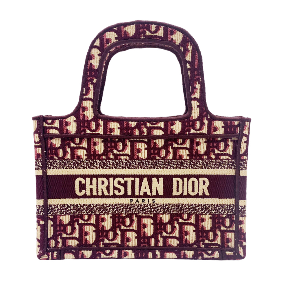 100%安い Christian クリスチャン・ディオール - Dior Christian Dior 【中古】 ブックトート ハンドバッグ