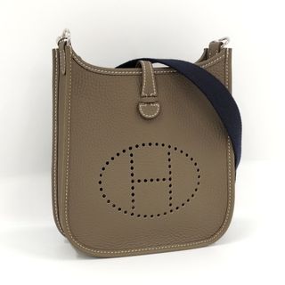 エルメス(Hermes)のHERMES エブリン1 TPM ショルダーバッグ エトゥープ レザー(ショルダーバッグ)