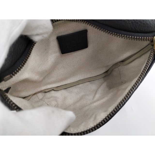GUCCI - GUCCI スモール ベルトバッグ ウエストバッグ ロゴ GUCCI - GUCCI スモール ベルトバッグ ウエストバッグ ロゴ