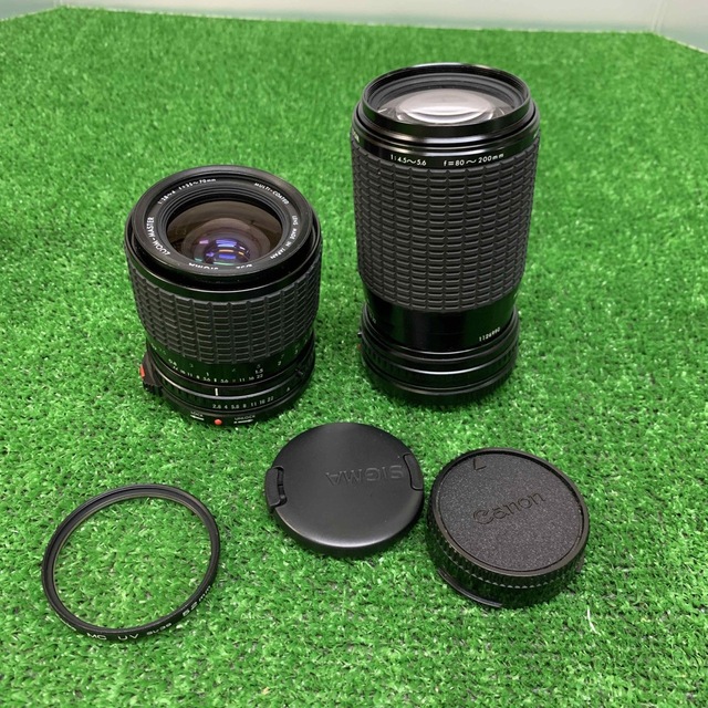 Canon - Canon AV-1 ブラックボディ フィルムカメラ 付属品ありの通販
