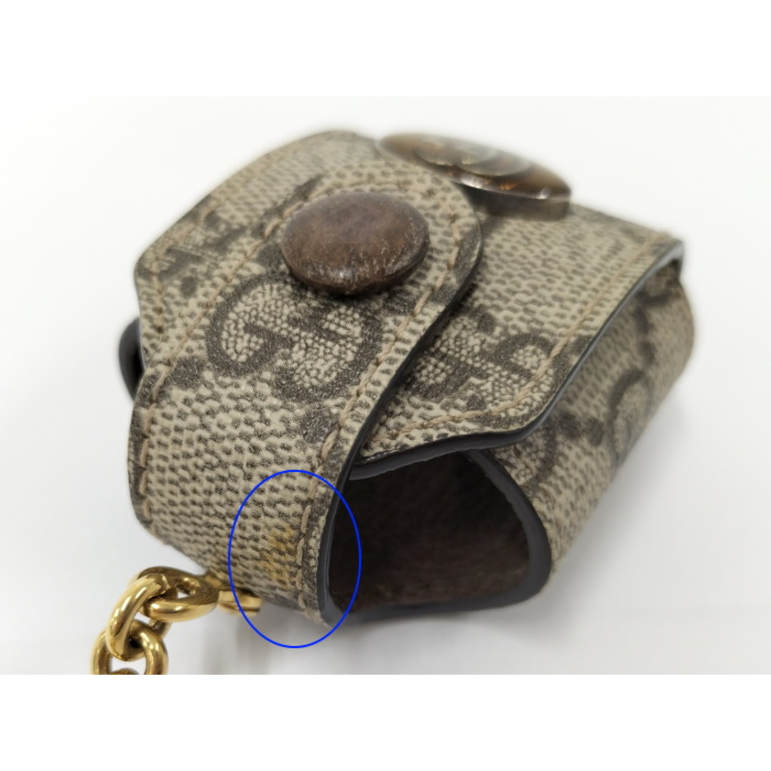 GUCCI - GUCCI AirPodsケース オフィディア GGスプリームPVCの GUCCI - GUCCI AirPodsケース オフィディア GGスプリームPVCの