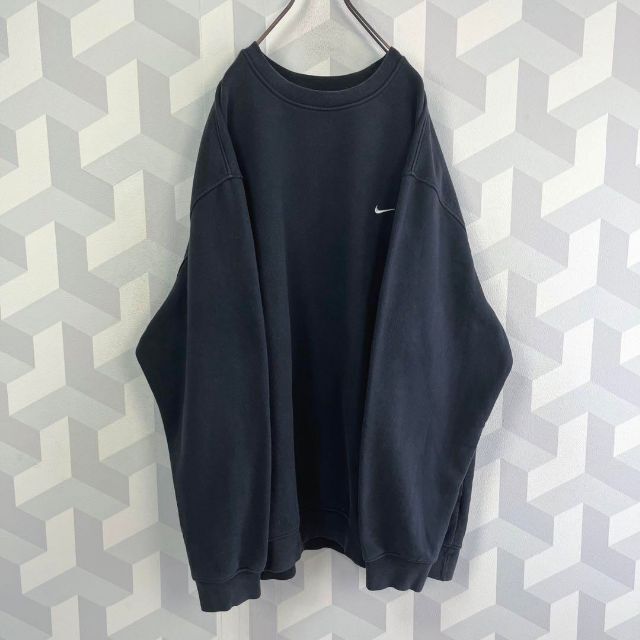 NIKE - 【ナイキ】XXL 刺繍ロゴ オーバーサイズ スウェットトレーナー