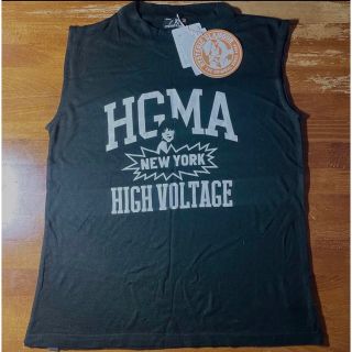 ヒステリックグラマー(HYSTERIC GLAMOUR)の新品!ヒステリックグラマー　HGMAタンクトップ　フリーサイズ(Tシャツ/カットソー(半袖/袖なし))