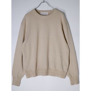 アパルトモンドゥーズィエムクラス(L'Appartement DEUXIEME CLASSE)のMARIA MCMANUSマリアマクマナス L'Appartementアパルトモン購入2021 BOYFRIEND CREW NECK KNITボーイフレンドクルーネックニット【LKNA67588】(ニット/セーター)