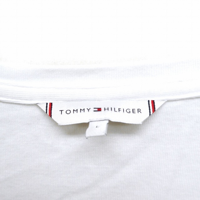 TOMMY HILFIGER(トミーヒルフィガー)のトミーヒルフィガー TOMMY HILFIGER 国内正規品 Vネック Tシャツ レディースのトップス(Tシャツ(半袖/袖なし))の商品写真