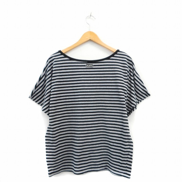 X-girl(エックスガール)のエックスガール x-girl カットソー Tシャツ 半袖 胸ポケット コットン レディースのトップス(カットソー(半袖/袖なし))の商品写真