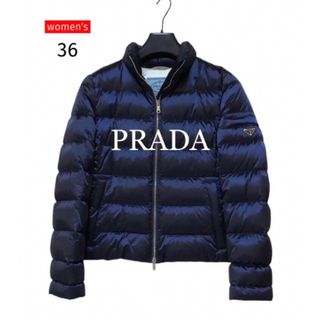 新品PRADA  ジャケット レディース ネイビー　42 LからXL