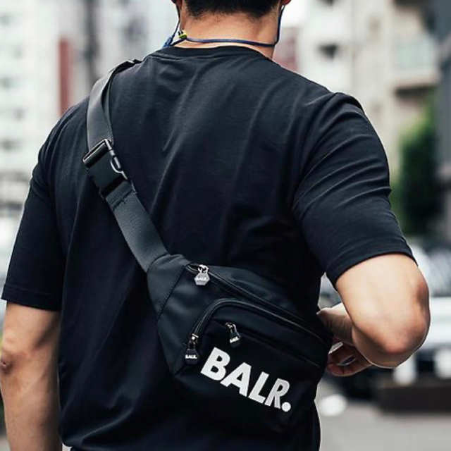 新品 BALR. ボーラー ロゴウエストバッグ ウエストポーチ ボディバッグ