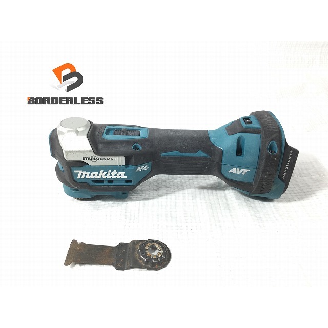 ☆品☆makita マキタ 18V 充電式マルチツール TM52DZ 本体のみ 青/ブルー 切断 電動 71933