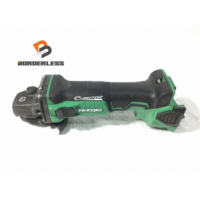 ☆中古品☆HiKOKI ハイコーキ 18V 100mm コードレスディスクグラインダ G18DBBVL (NN) 本体のみ 研磨機 サンダー 72150 | フリマアプリ ラクマ