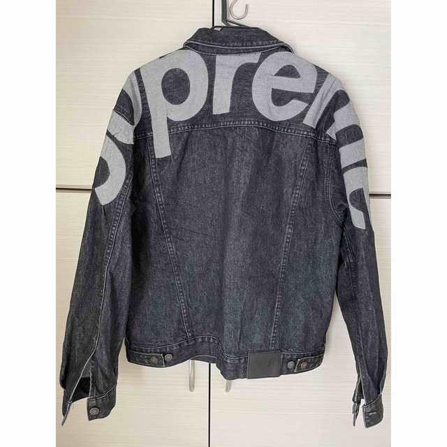 supreme inset logo denim tracker jacket