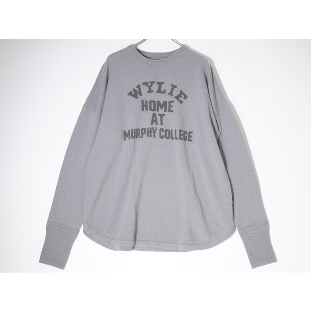 L'Appartement DEUXIEME CLASSE(アパルトモンドゥーズィエムクラス)のGOOD GRIEFグッドグリーフ L'Appartementアパルトモン購入2021年Cashmere Logo Knit Pulloverカシミヤロゴニットプルオーバー【フリー】【LKNA70570】 レディースのトップス(ニット/セーター)の商品写真