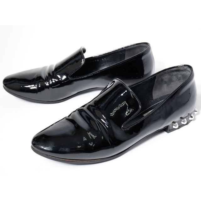 バレンシアガBALENCIAGA スタッズヒール エナメル パテント パンプス【37】【LFWA70193】 | フリマアプリ ラクマ