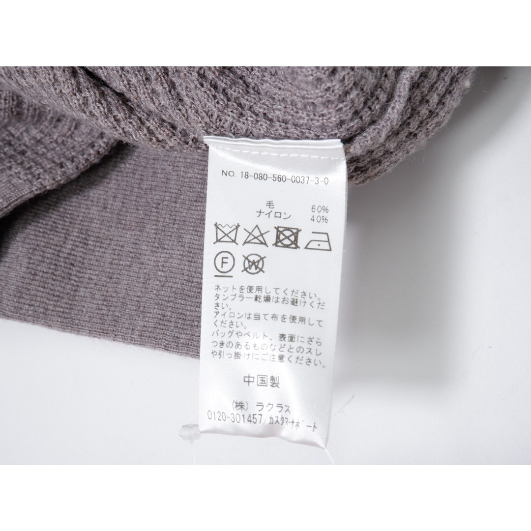 L'Appartement DEUXIEME CLASSE(アパルトモンドゥーズィエムクラス)のアパルトモンL'Appartement 2018AW Thermal Inner Knitサーマルインナーニット【フリー】【LKNA70511】 レディースのトップス(ニット/セーター)の商品写真