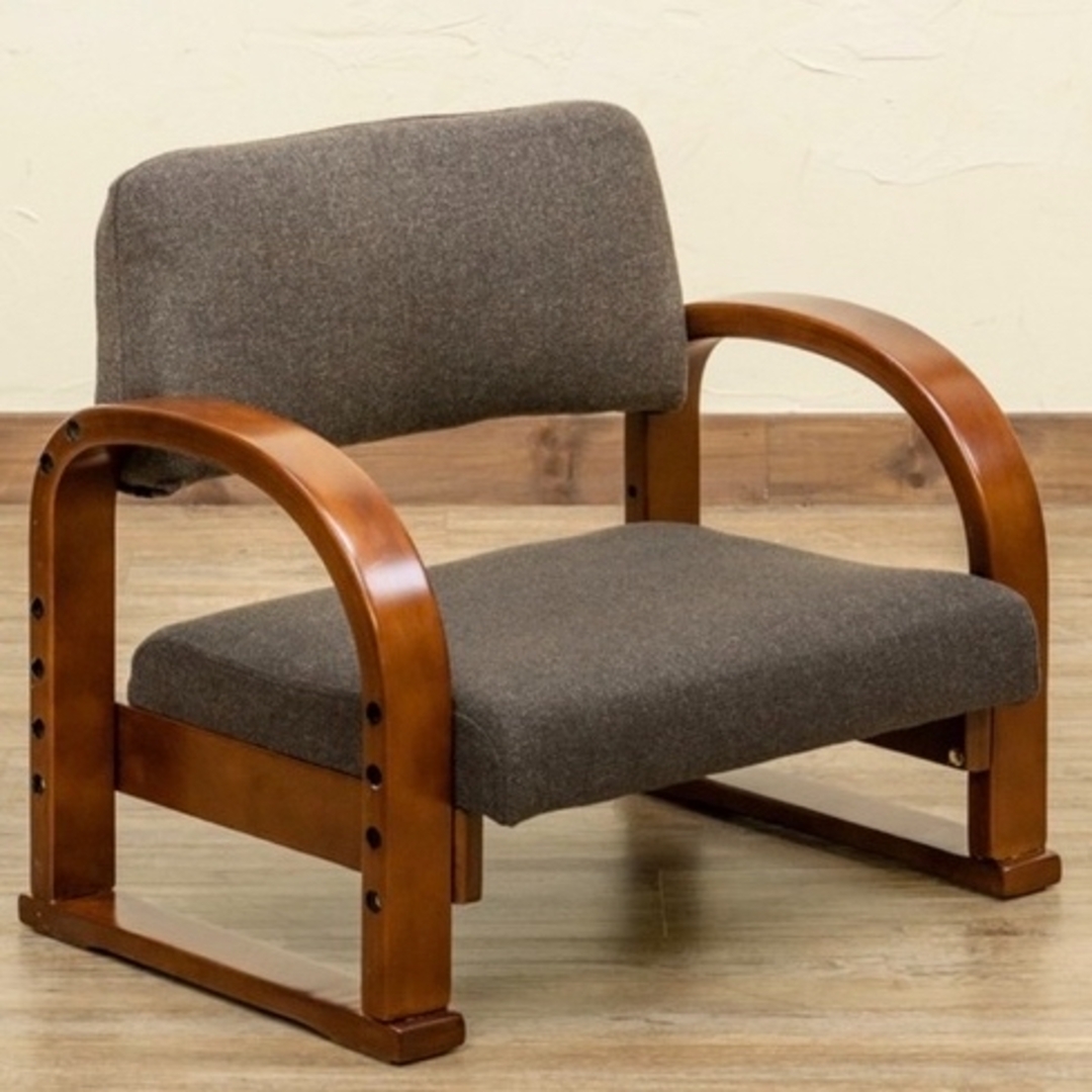 ラクラク座椅子 Fabric ブラウン
