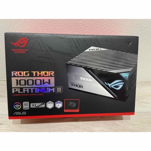 ASUS 1000W電源 有機EL ROG-THOR-1000P2-GAMING1000w電源