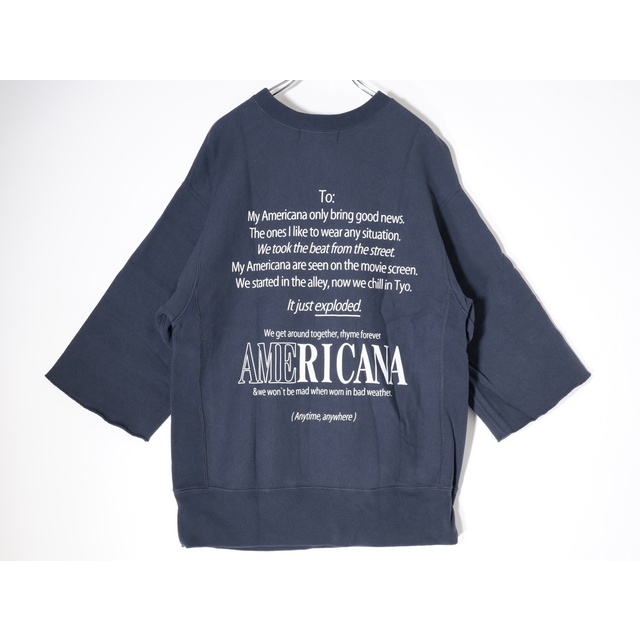 アパルトモン 別注 Americana/アメリカーナ Half Sleeve T