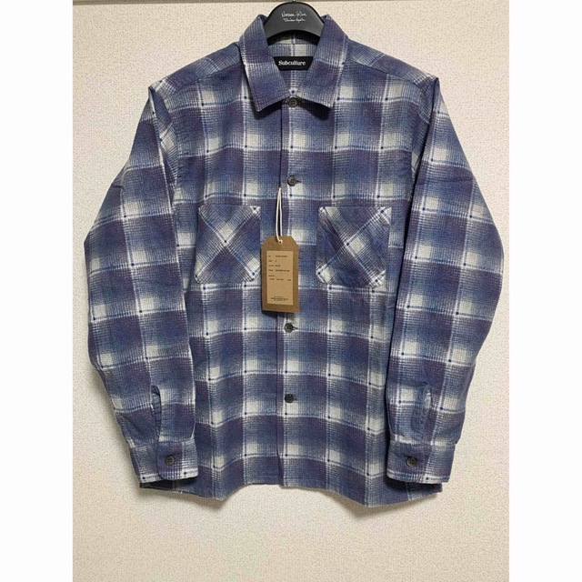 Subculture ombre check shirts　キムタク　私物