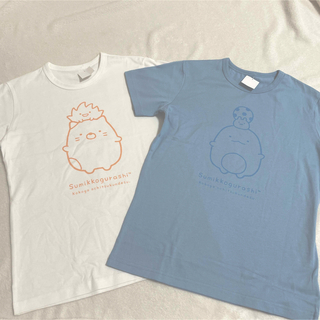 サンエックス(サンエックス)の新品　すみっコぐらし　トップス　Tシャツ　半袖　2枚セット　150 すみっこ(Tシャツ/カットソー)