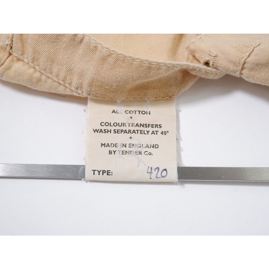 TENDER CO. テンダー イギリス製 TYPE 420 TAIL SHIRTテイルシャツ【2】【MSHA70807】 メンズのトップス(その他)の商品写真