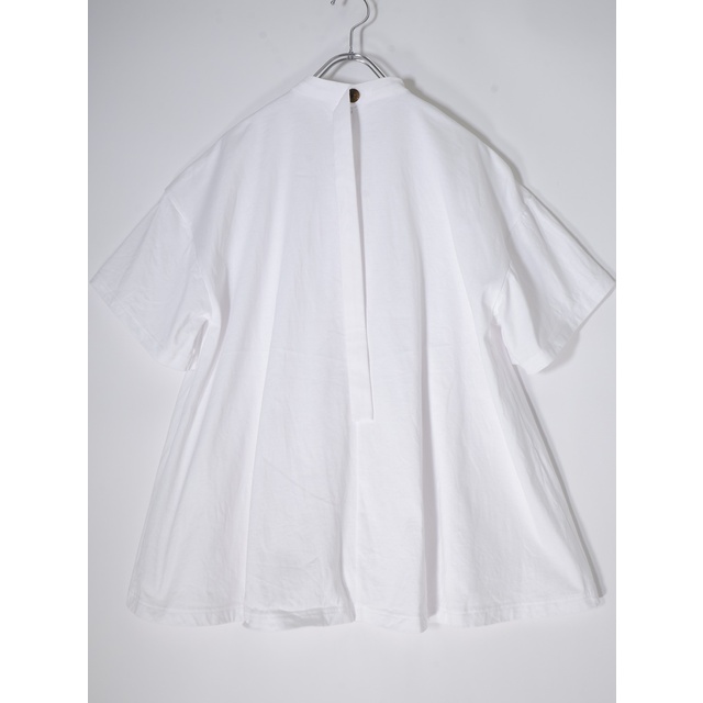 ENFOLDエンフォルド 2022SS シルケット天竺 Raffleヘム Tシャツ【38】【LTSA70156】